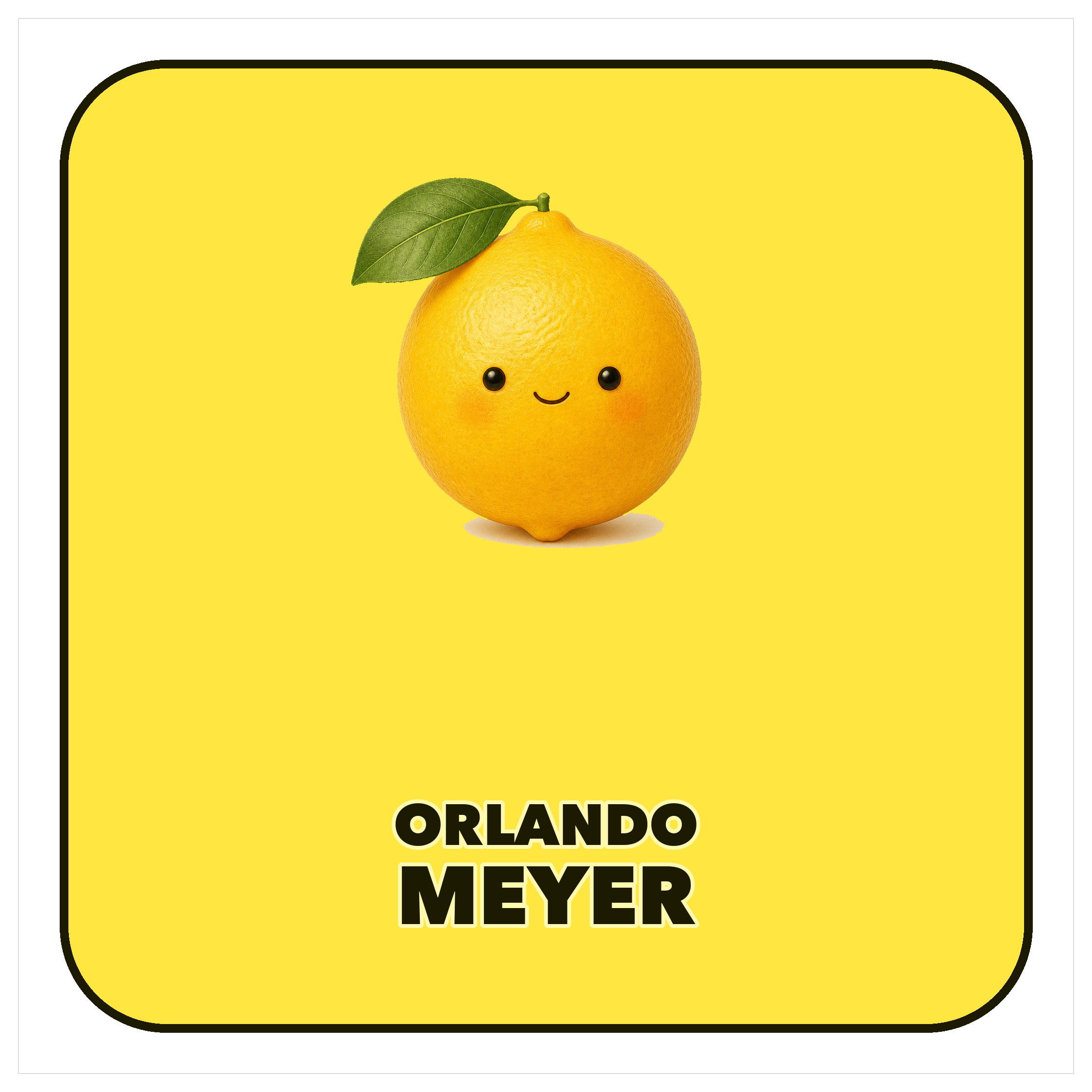 Meyer Orlando fridge magnet